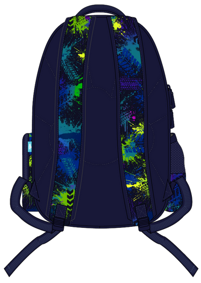 Spencil Big Kids Backpack - Mega Wheels