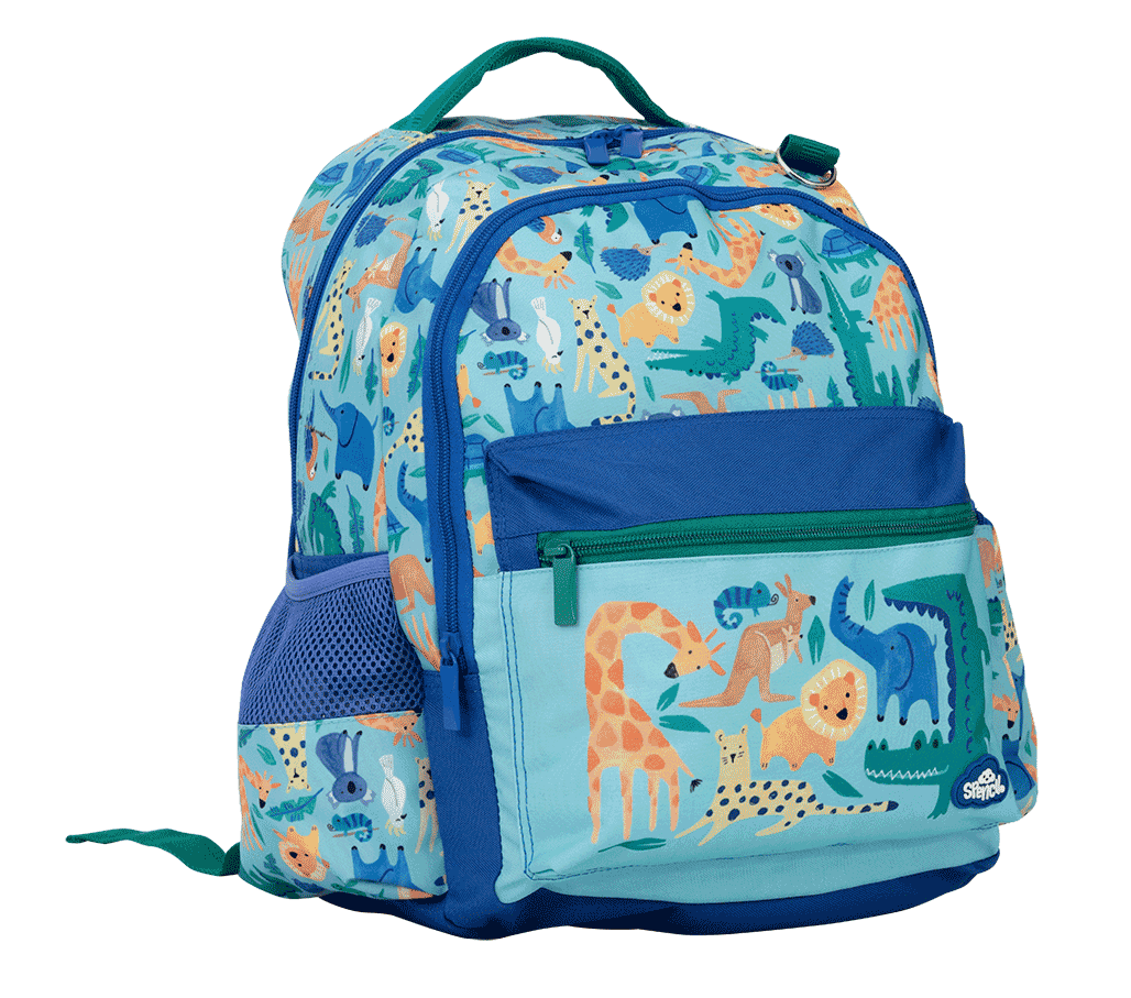 Spencil Little Kids Backpack -Safari Puzzle