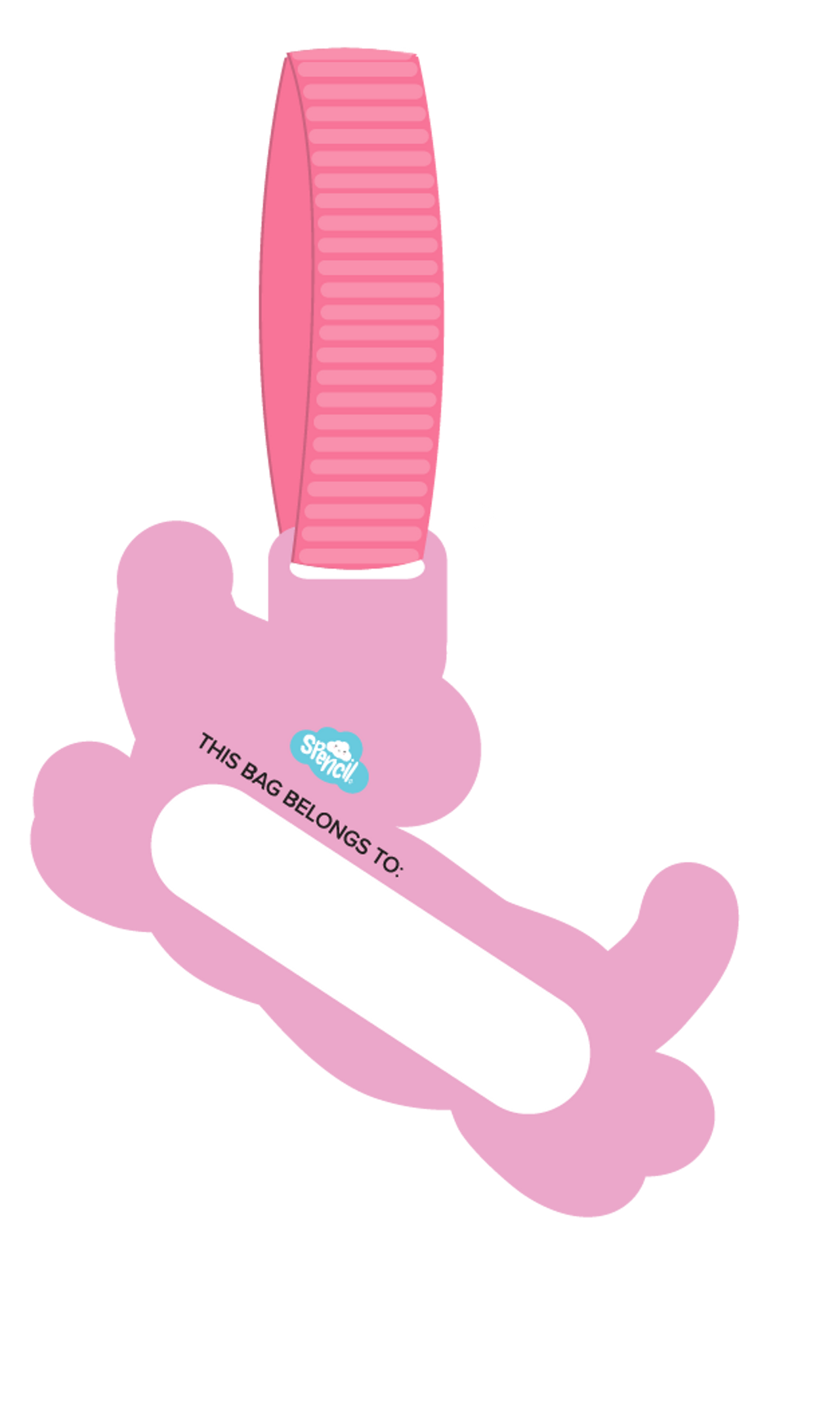 Spencil Bag Tag | Doodle Dogs