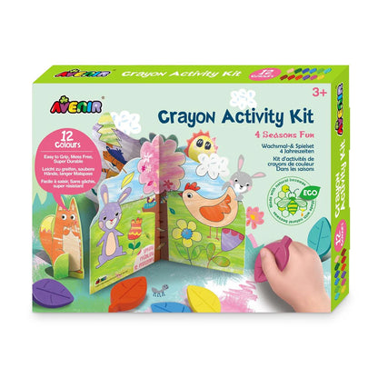 Avenir Crayon Activity Kit - 4 Seasons Fun