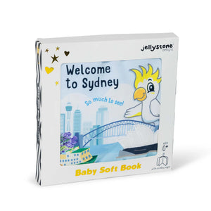 Jellystone Soft Baby Book - Welcome To Sydney