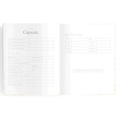 Fox and Fallow Mini Baby Journal - Sage