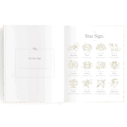 Fox and Fallow Baby Journal - Broderie