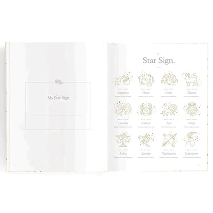 Fox and Fallow Mini Baby Journal - Sage