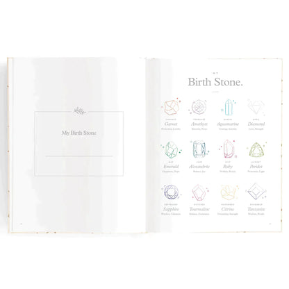 Fox and Fallow Mini Baby Journal - Sage