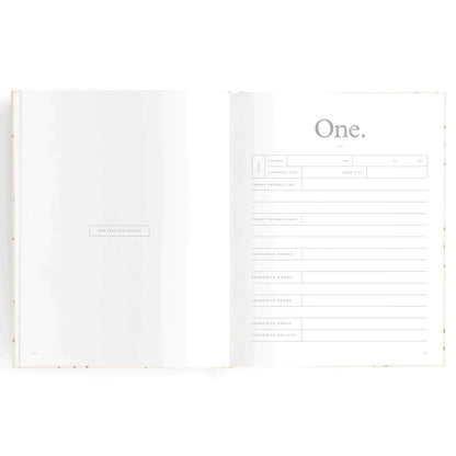 Fox and Fallow Mini Baby Journal - Sage