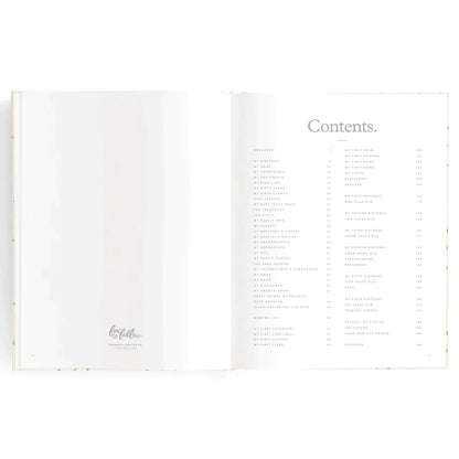 Fox and Fallow Baby Journal - Broderie