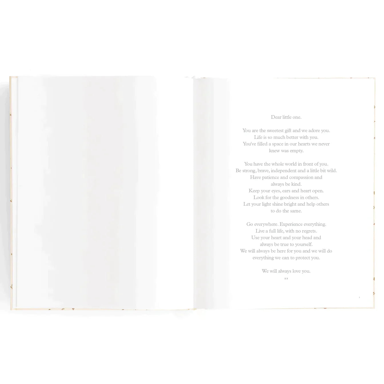 Fox and Fallow Mini Baby Journal - Sage