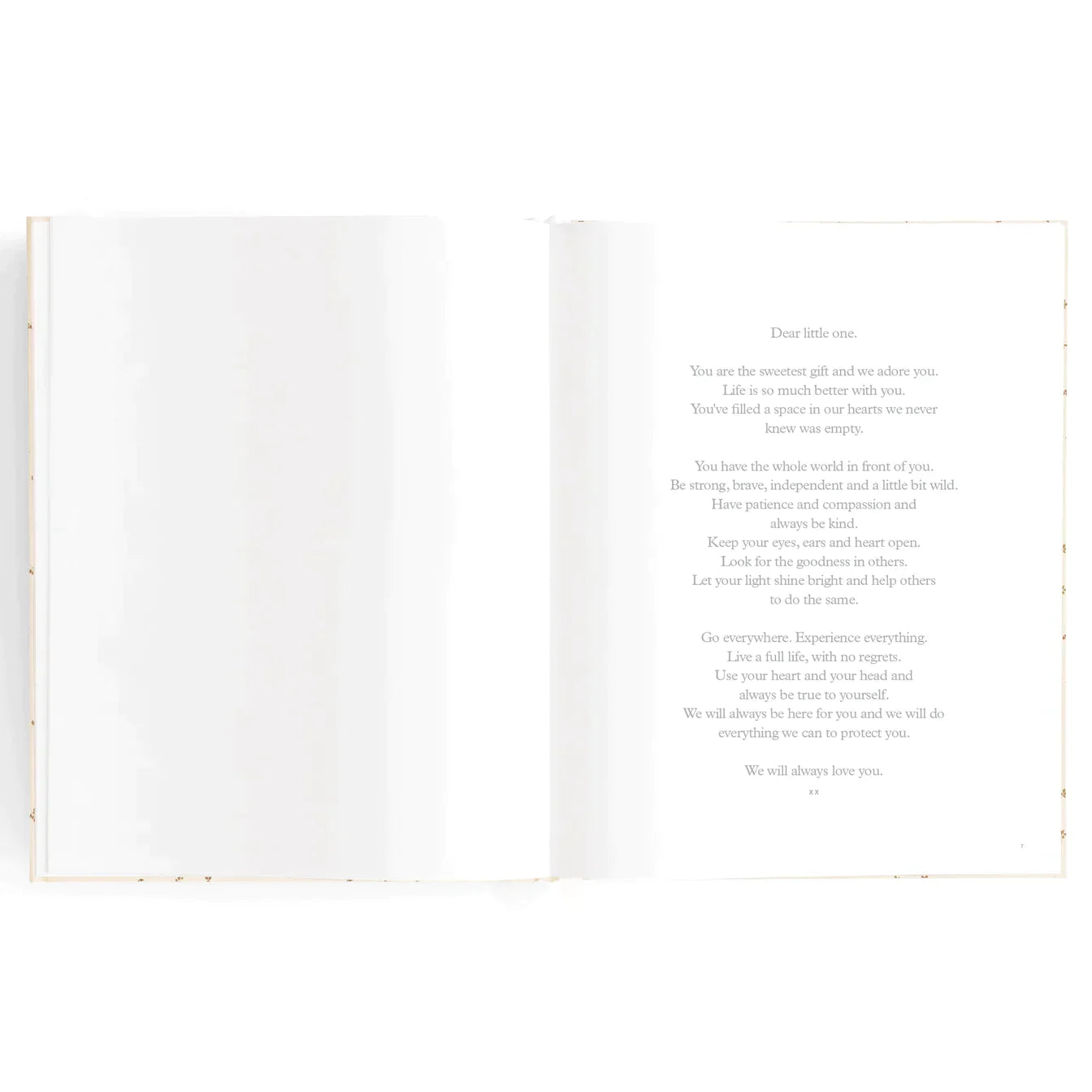 Fox and Fallow Baby Journal - Broderie