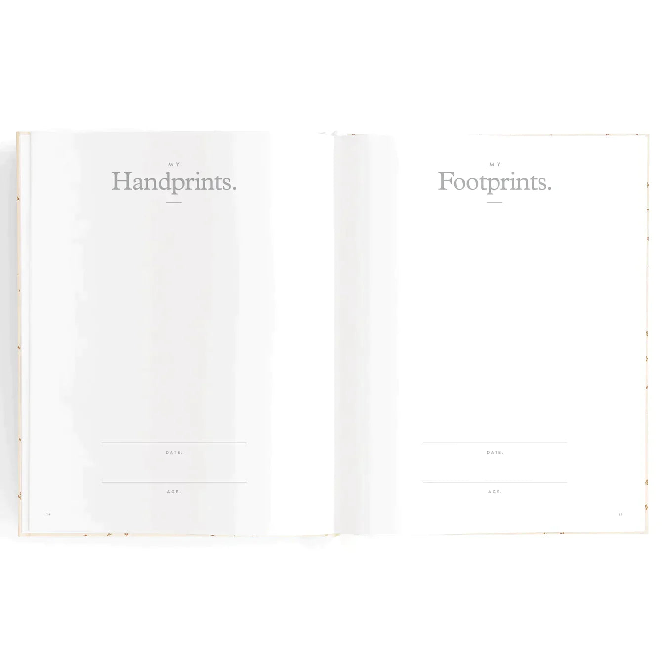 Fox and Fallow Mini Baby Journal - Sage