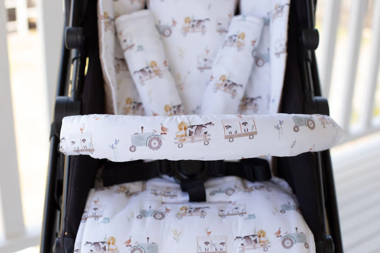 Bambella Designs Pram Bar Cover | Oakwood Farm