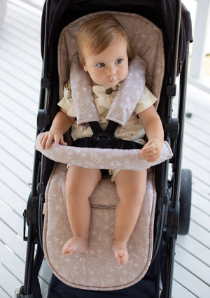 Bambella Designs Reversible Pram Liner - Bee Kind