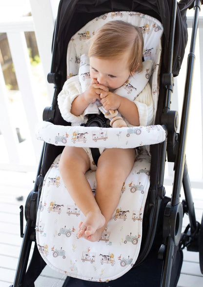 Bambella Designs Reversible Pram Liner | Oakwood Farm