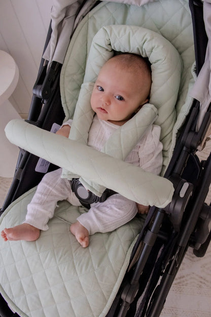 Bambella Designs Reversible Pram Liner - Fern