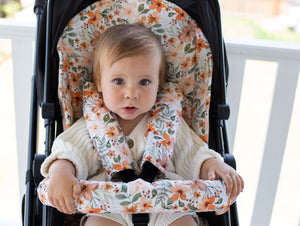 Bambella Designs Reversible Pram Liner - Bloom