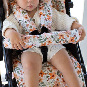 Bambella Designs Reversible Pram Liner - Bloom