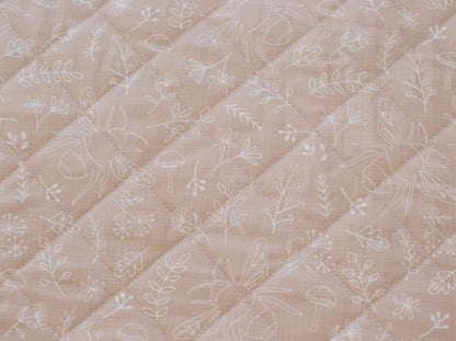 Bambella Waterproof Fitted Cot Sheet - Bee Kind