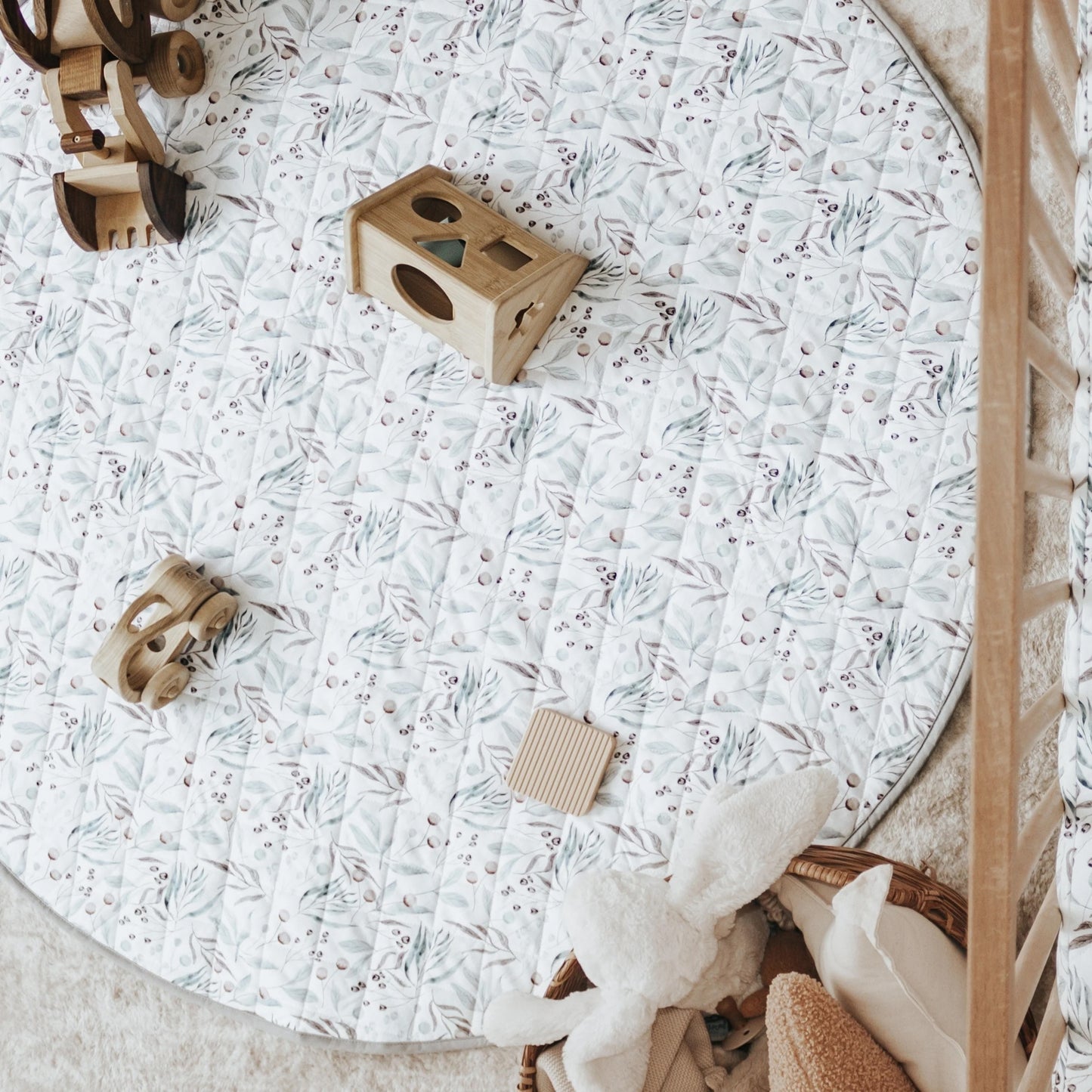 Bambella Designs Waterproof Padded Playmat - Botanical - Angus & Dudley Collections