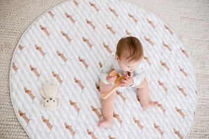 Bambella Designs Waterproof Padded Playmat - Dachshund Days