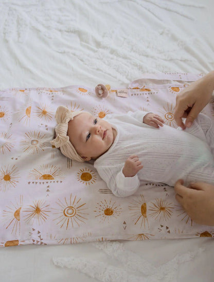 BAMBELLA WATERPROOF CHANGE MAT | BOHEMIAN SUNSHINE