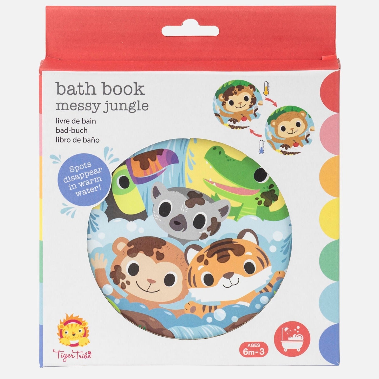 tiger tribe bath book - angus and dudley