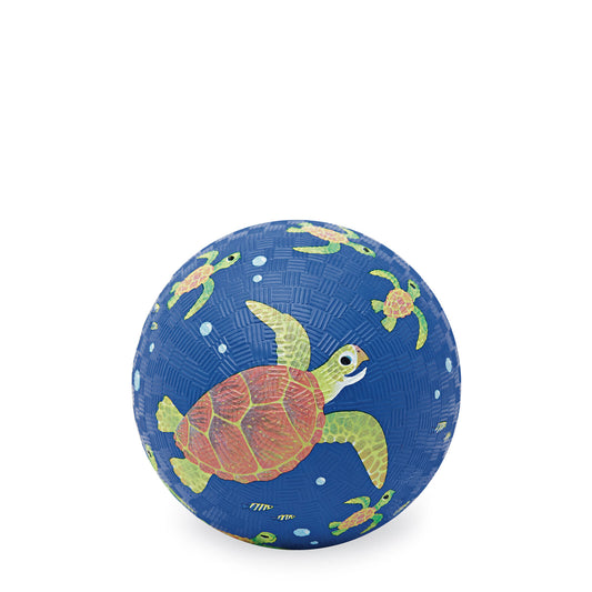 CROCODILE CREEK PLAYGROUND BALL 5 INCH | SEA TURTLE - Angus & Dudley Collections