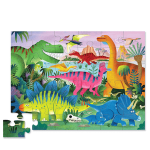 Crocodile Creek Classic Floor Puzzle 36 Piece - Dino Land