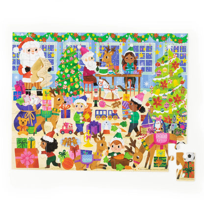 CROCODILE CREEK | FLAT HOUSE PUZZLE 50 PIECE | SANTAS WORKSHOP