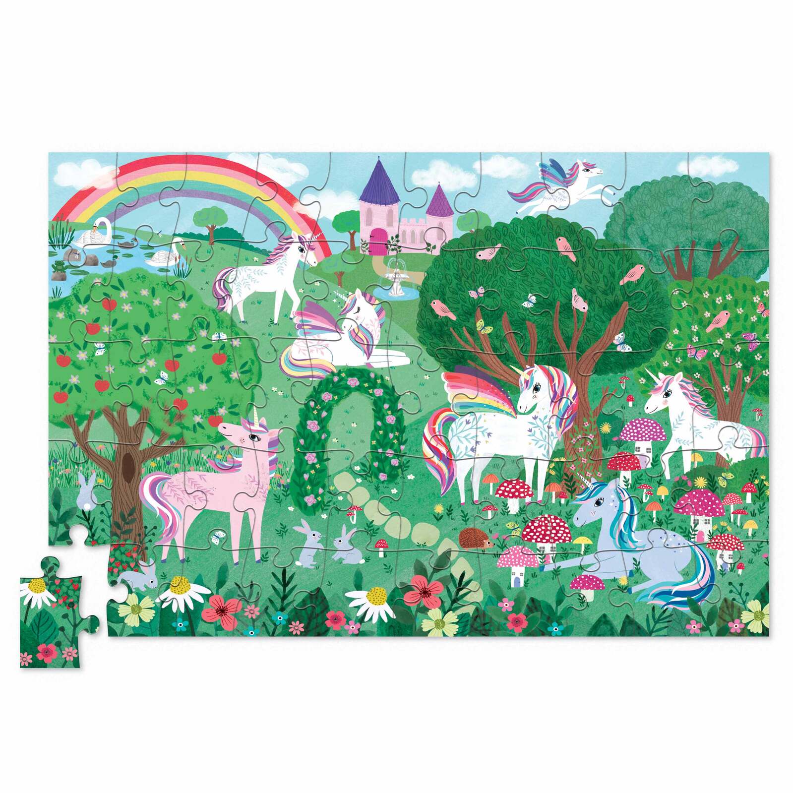 unicorn puzzle - angus and dudley