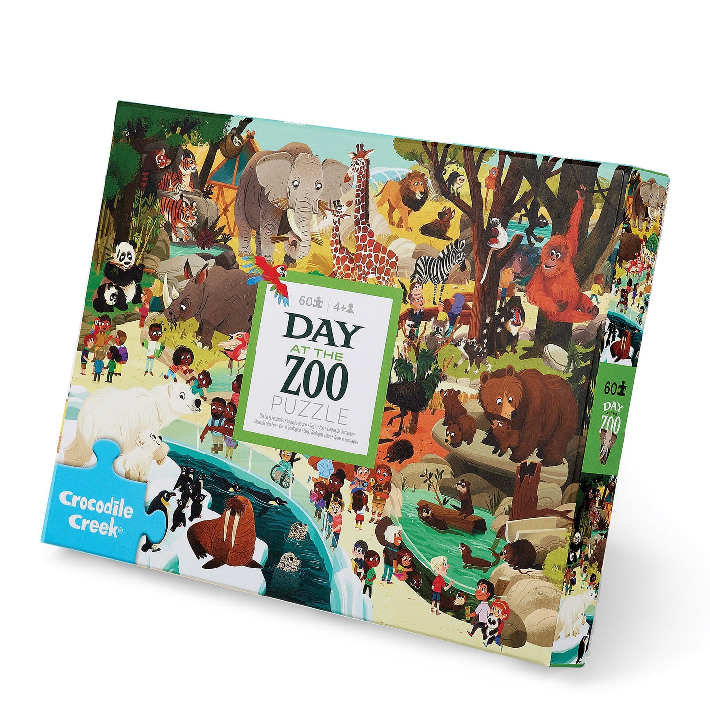 CROCODILE CREEK DAY AT THE MUSEUM PUZZLE 60 PIECE | ZOO - Angus & Dudley Collections