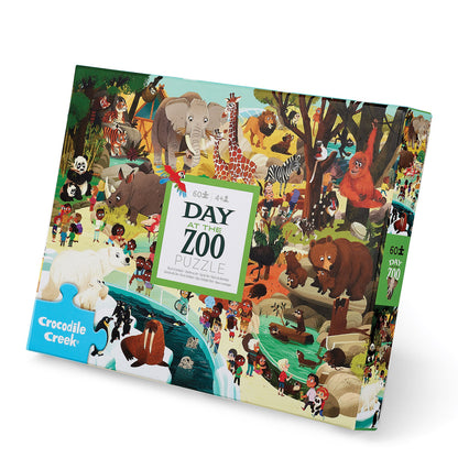 CROCODILE CREEK DAY AT THE MUSEUM PUZZLE 60 PIECE | ZOO - Angus & Dudley Collections