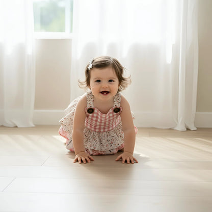 LOVE HENRY | FRILLY PLAYSUIT | PRETTY BLOSSOM