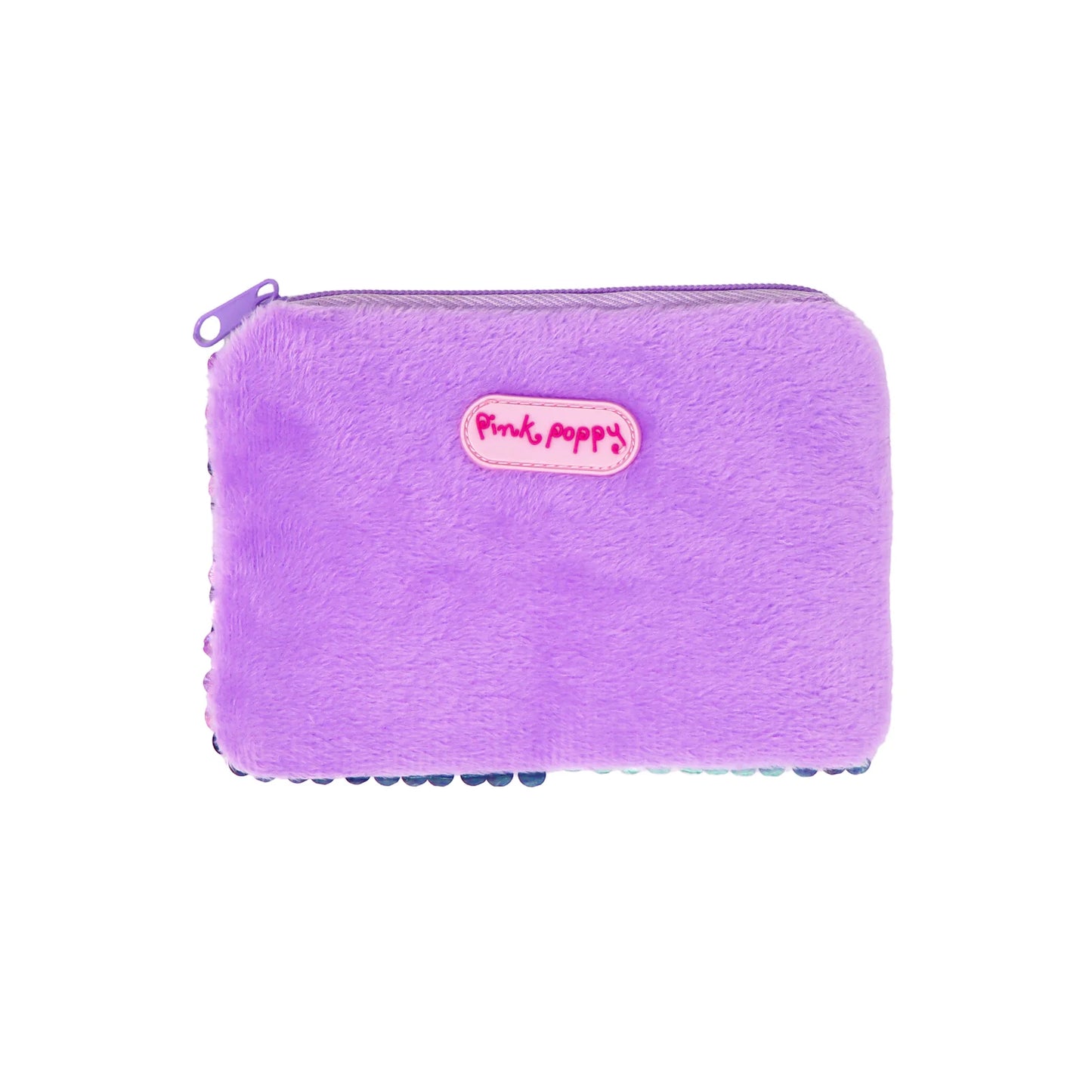 PINK POPPY SEQUIN COIN PURSE