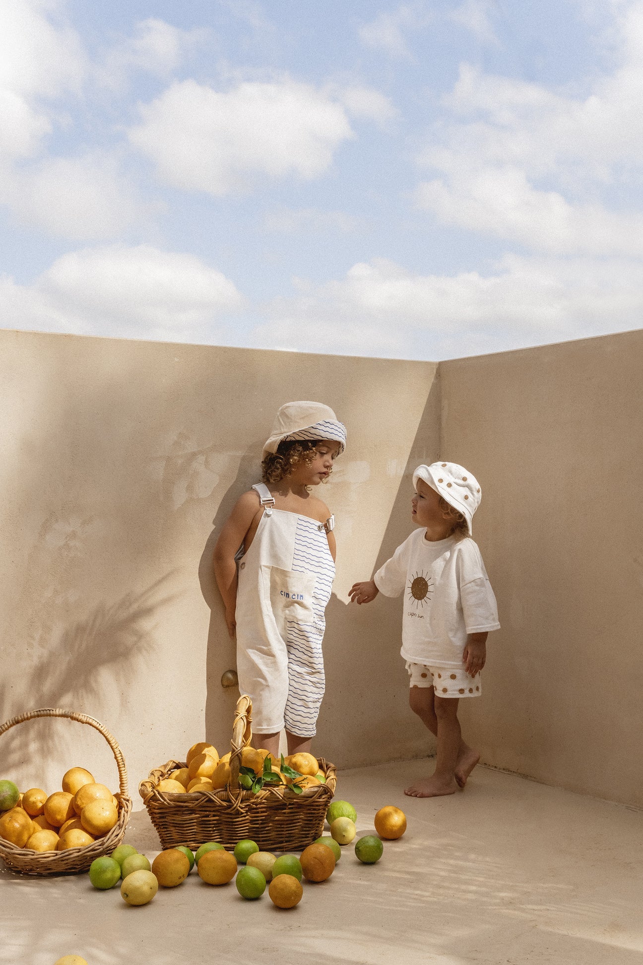 CINNAMON BABY SHORTS | SOLAR SUN