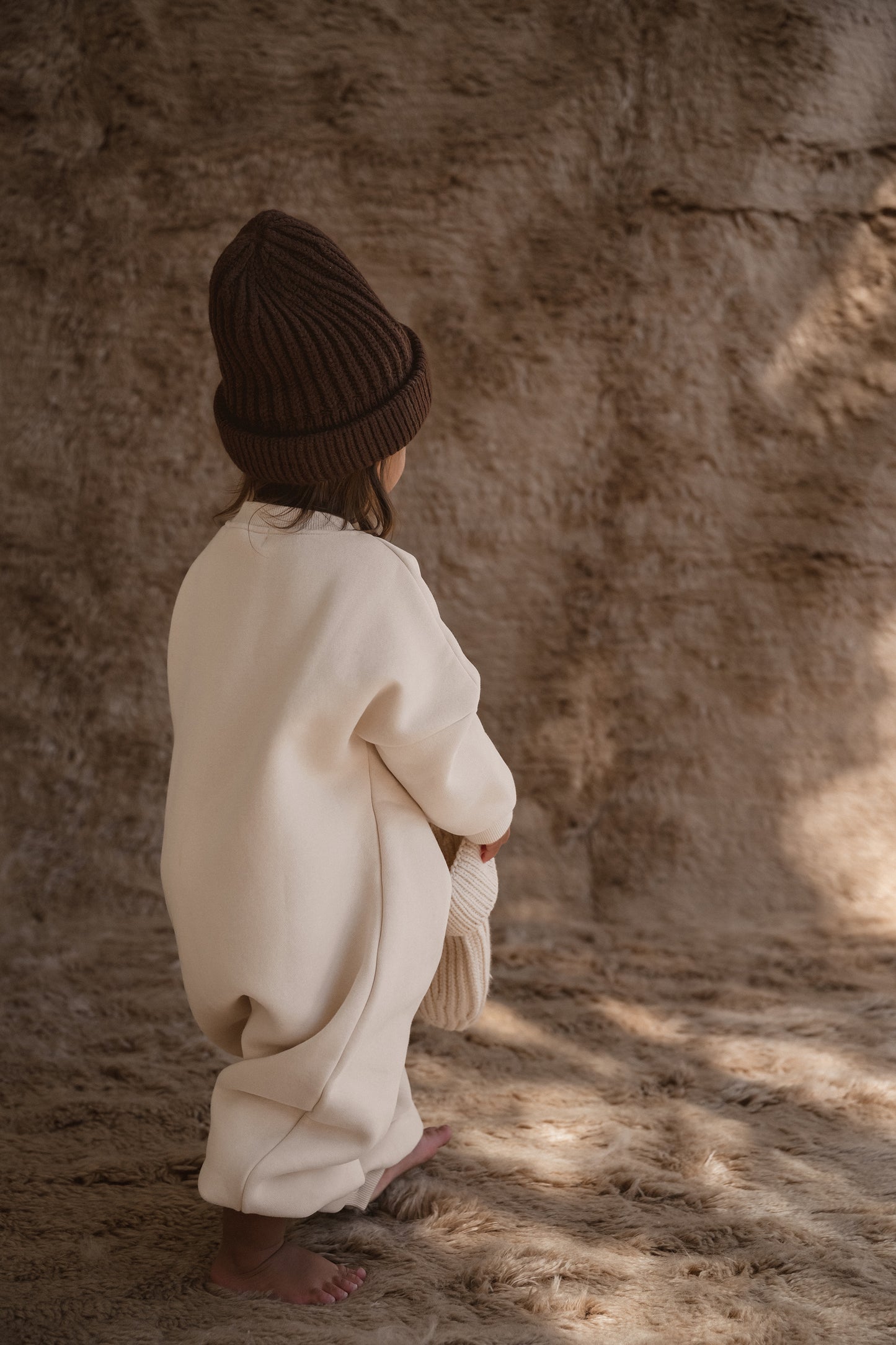 CINNAMON BABY LOUNGE SUIT - BEIGE