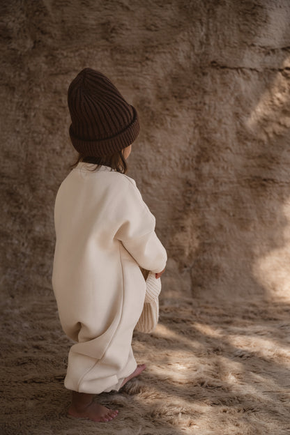 CINNAMON BABY LOUNGE SUIT - BEIGE