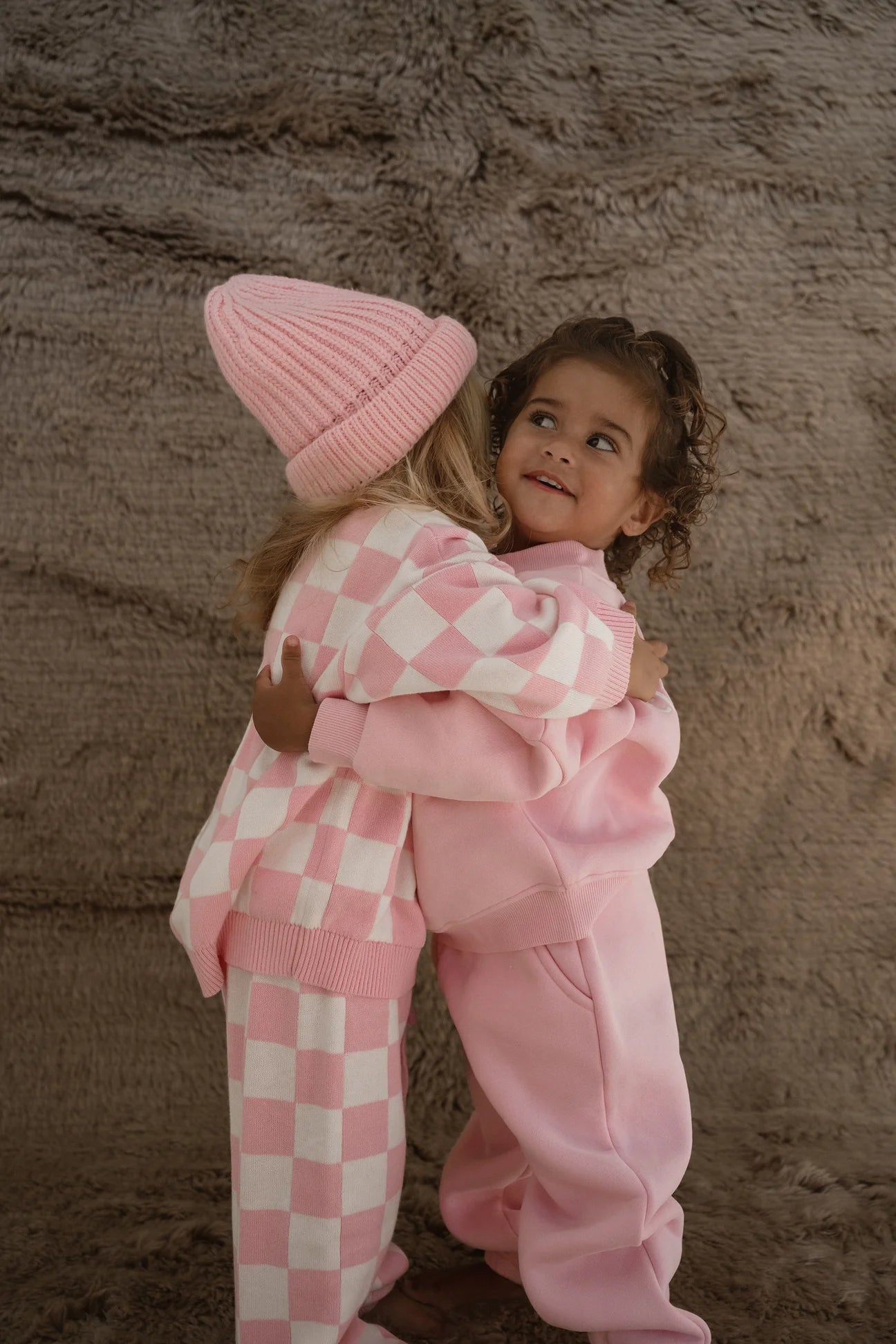 CINNAMON BABY LOGO TRACKSUIT SET - PINK