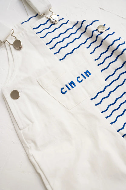 CINNAMON BABY WAVES OVERALL | OCEAN