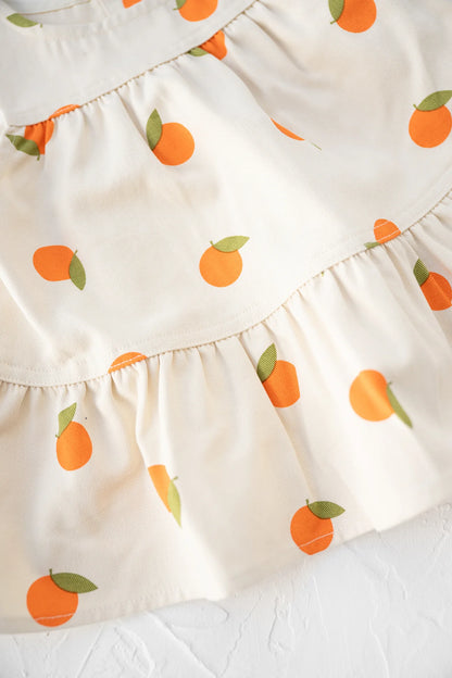 CINNAMON BABY TWILL DRESS | MARMALADE