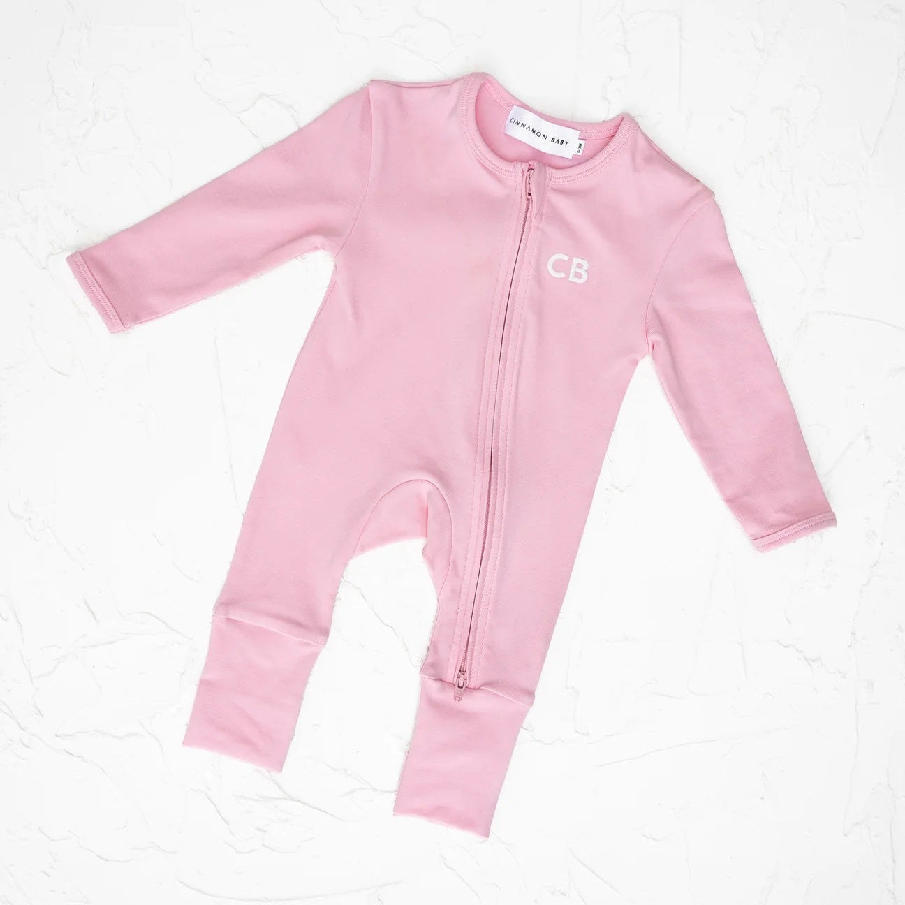 CINNAMON BABY GROWSUIT - PINK