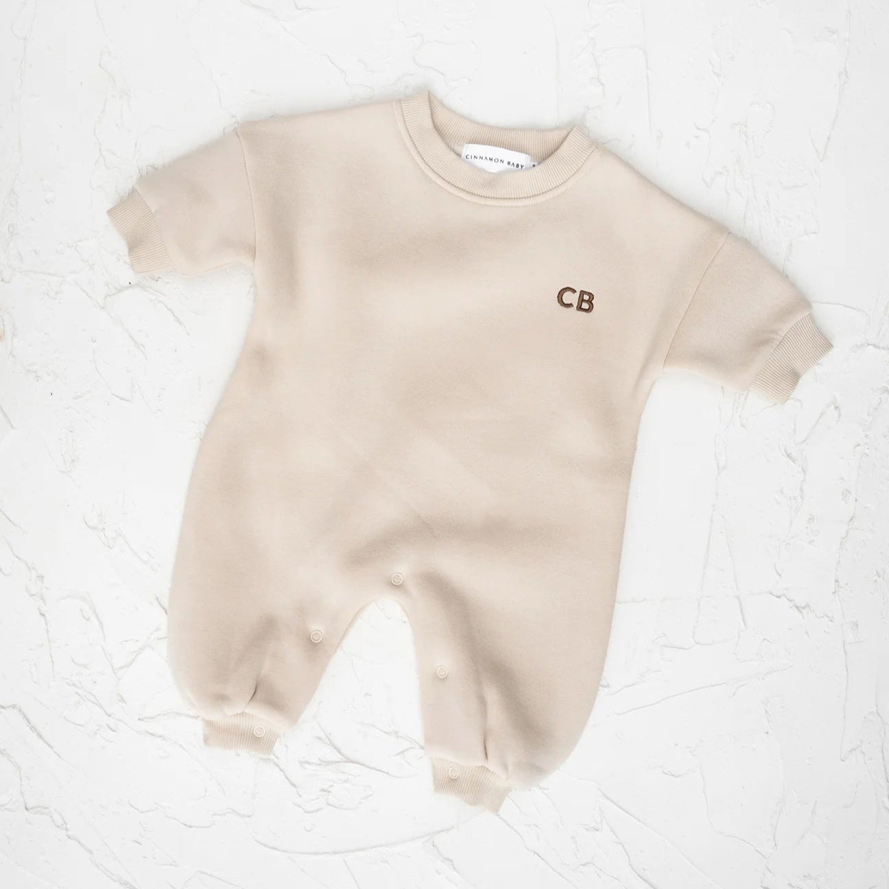 CINNAMON BABY LOUNGE SUIT - BEIGE