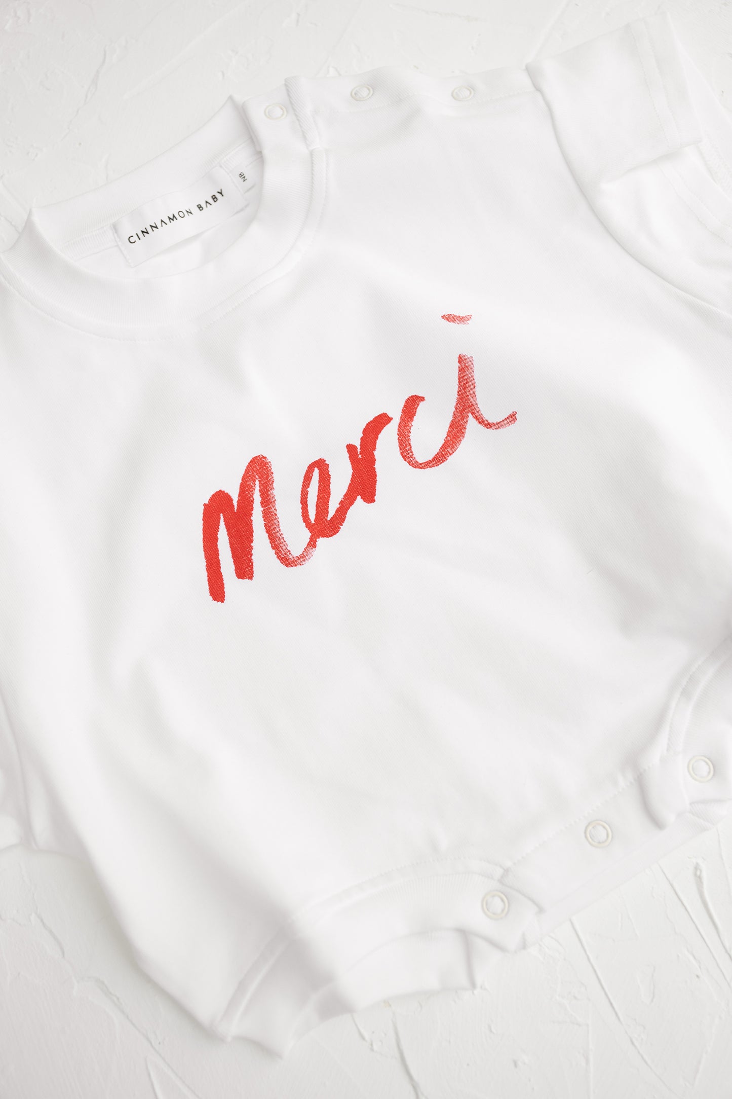CINNAMON BABY TSHIRT ROMPER | MERCI