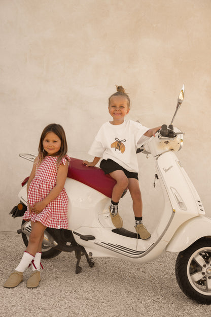 CINNAMON BABY TSHIRT | CROISSANT