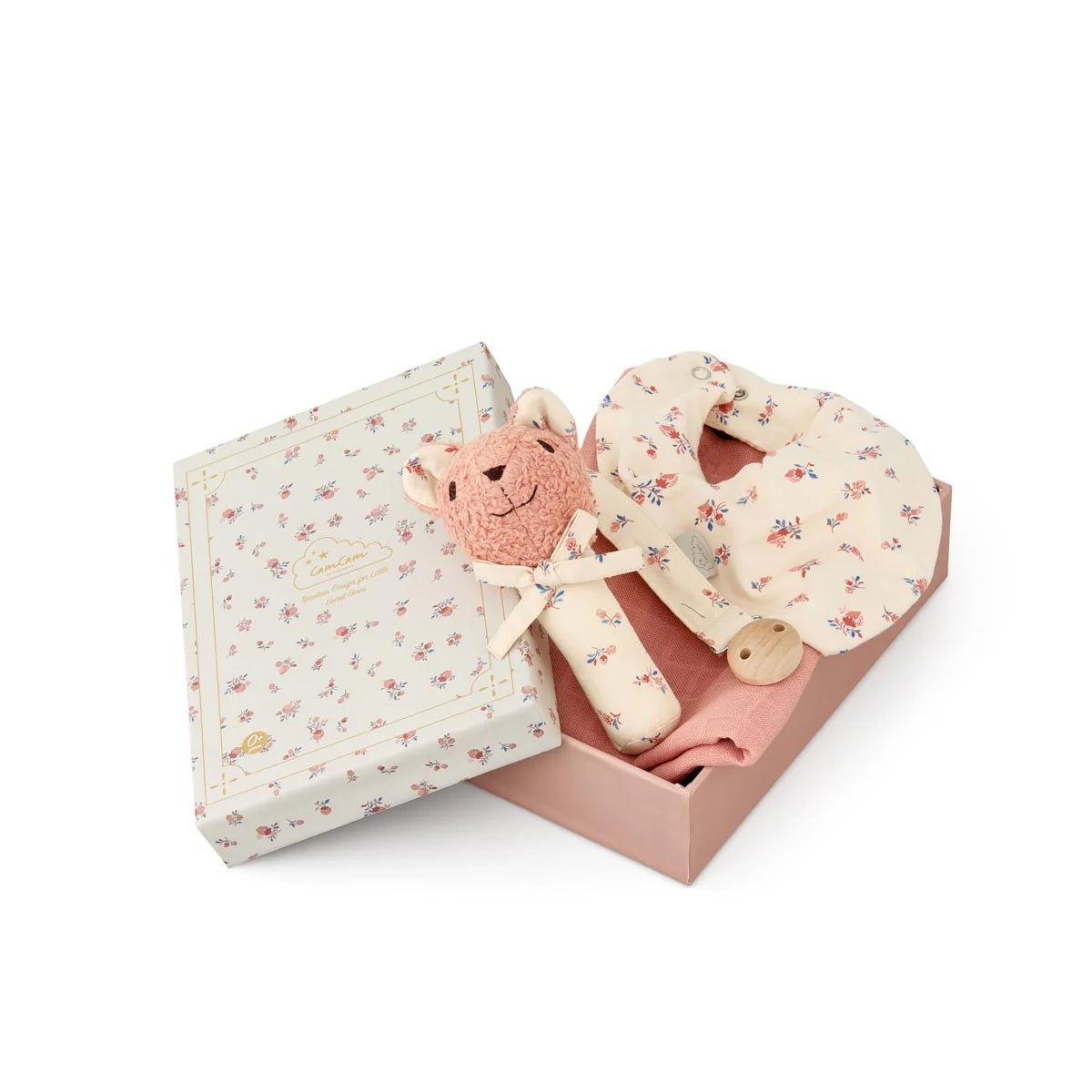 Cam Cam Copenhagen Baby Essentials Gift Box | Pink