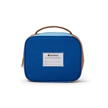 CRYWOLF INSULATED LUNCH BAG | DEEP SEA COLOURBLOCK