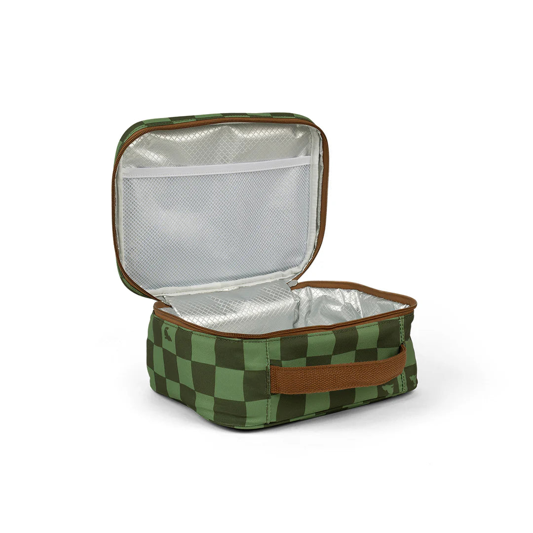 CRYWOLF INSULATED LUNCH BAG | GREEN CHECK