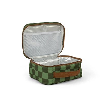 CRYWOLF INSULATED LUNCH BAG | GREEN CHECK