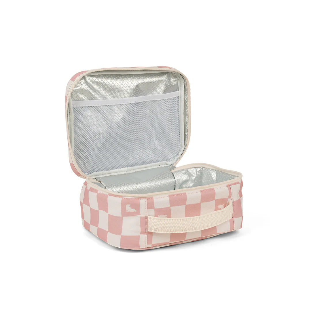 CRYWOLF INSULATED LUNCH BAG | PINK CHECK