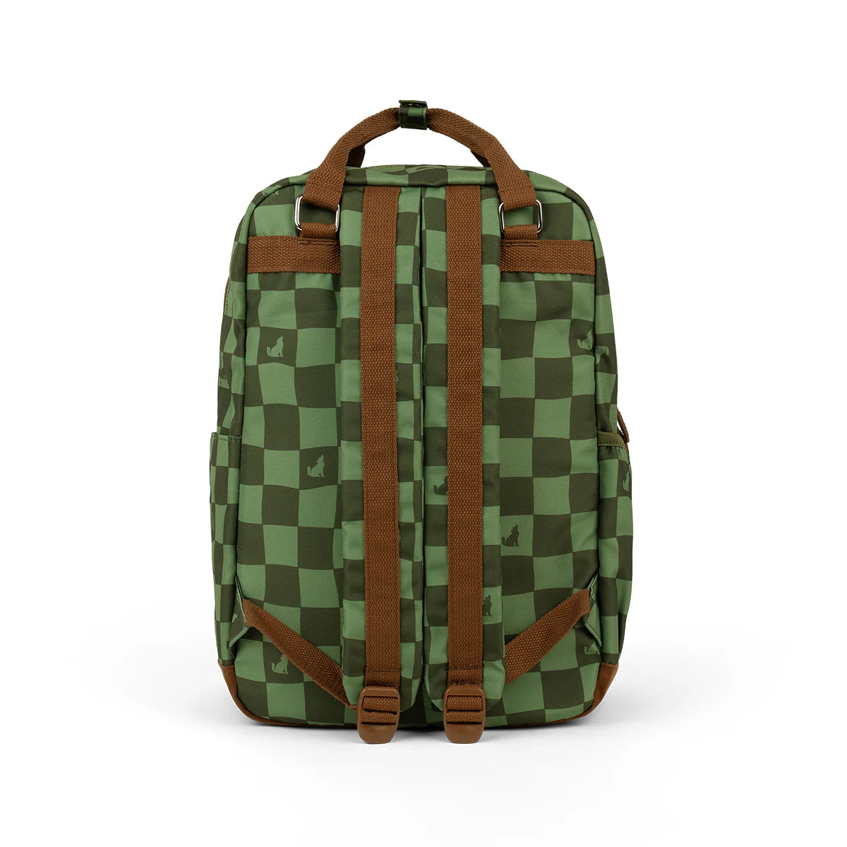 CRYWOLF LARGE BACKPACK | GREEN CHECK