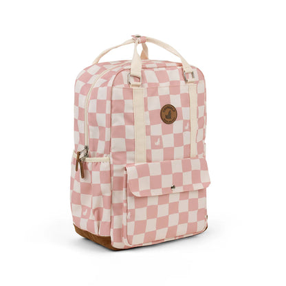 CRYWOLF LARGE BACKPACK | PINK CHECK